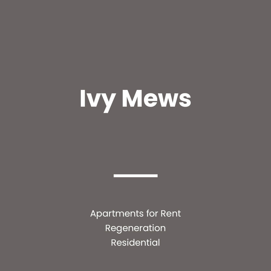 John McCall Ivy Mews Project Cover
